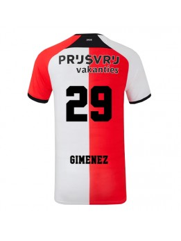 Feyenoord Santiago Gimenez #29 Heimtrikot 2024-25 Kurzarm